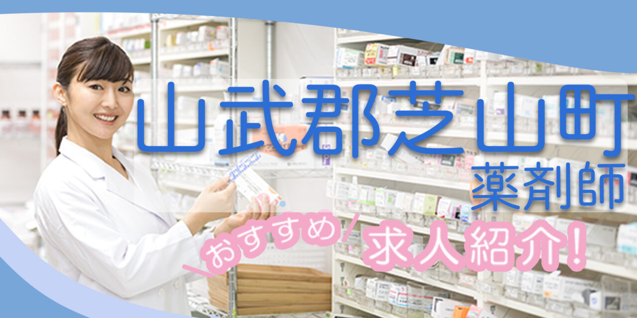 千葉県山武郡芝山町の薬剤師年収600万以上