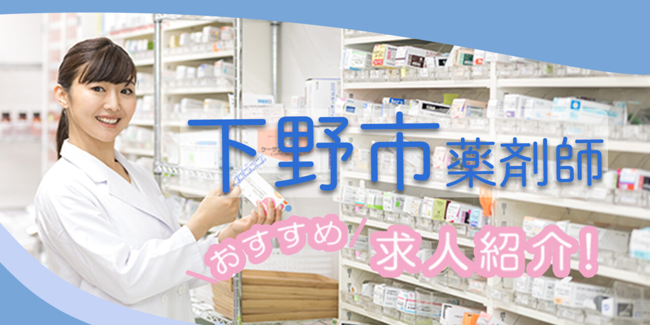 栃木県下野市の薬剤師年収600万以上