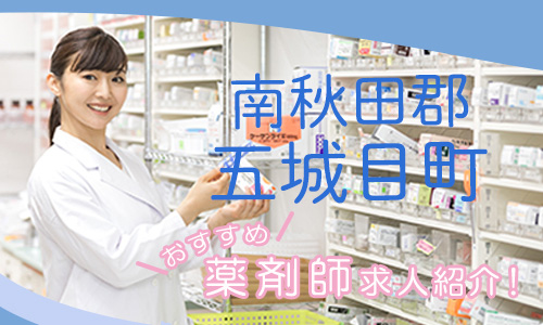 秋田県南秋田郡五城目町の薬剤師年収600万以上