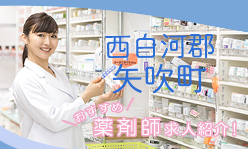 福島県西白河郡矢吹町の薬剤師年収600万以上