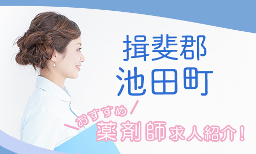 岐阜県揖斐郡池田町の薬剤師年収600万以上