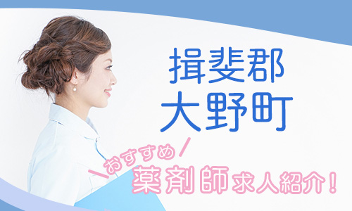 岐阜県揖斐郡大野町の薬剤師年収600万以上