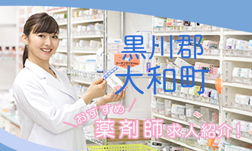 宮城県黒川郡大和町の薬剤師年収600万以上
